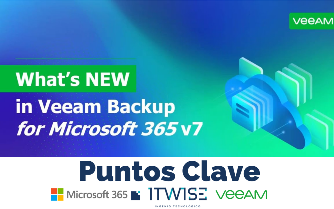 Las novedades de veeam backup for microsoft 365 v7